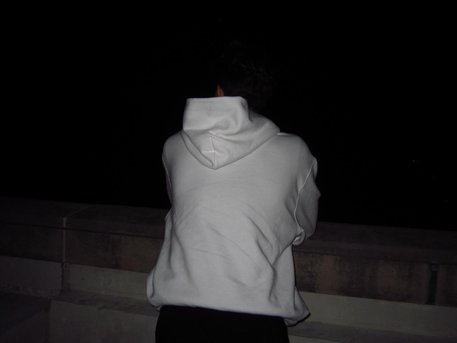 PRINTD Signature Oversized Hoodie - White